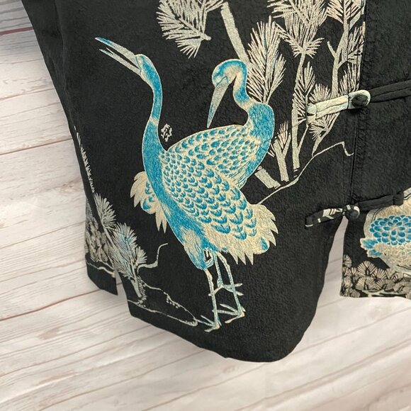 Vintage Citron of Santa Monica Silk Blouse - Picture 2 of 6